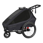 Sykkeltilhenger Kidgoo 1 jogger og buggy, 50 kg, fra 6 mnd - Qeridoo