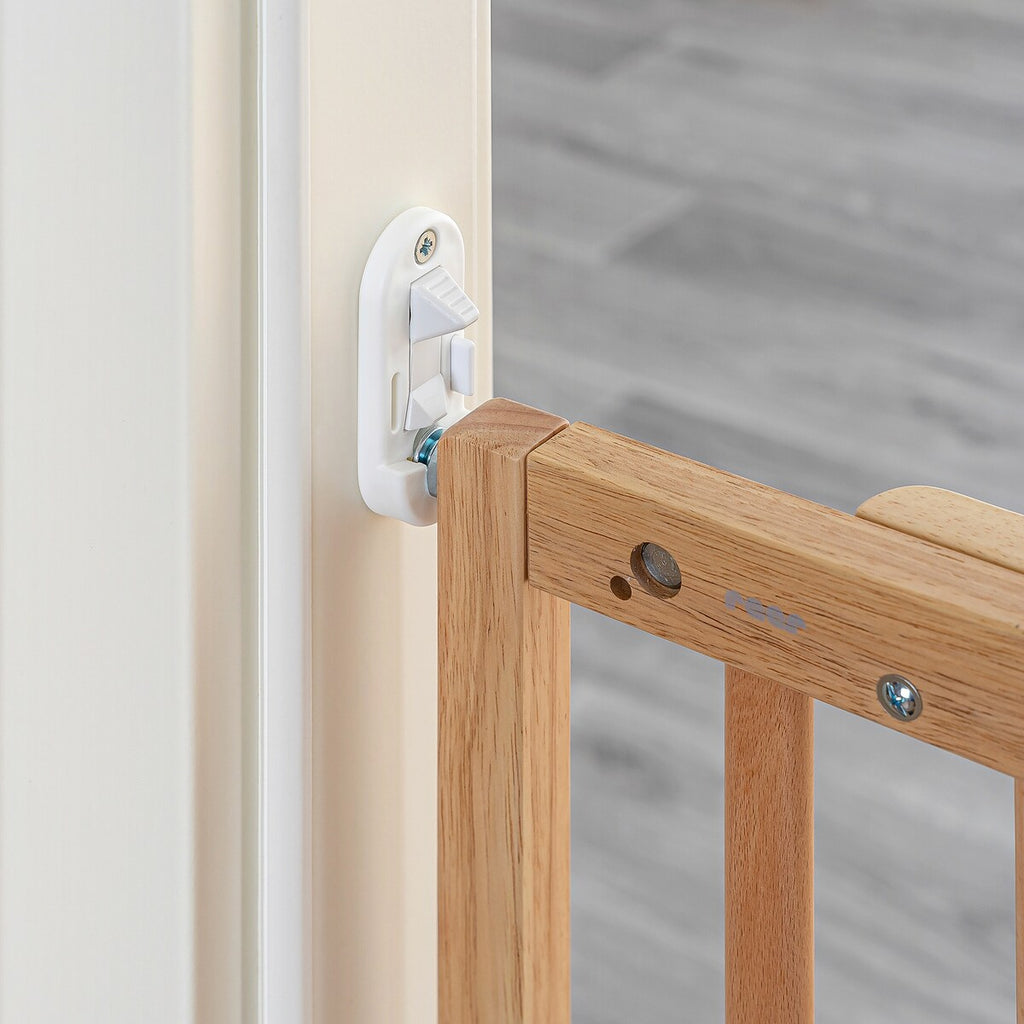Dør- og trappegrind skrumontering 63-106 cm høyde 75 cm - reer