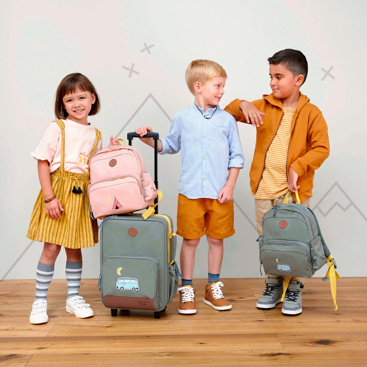 Barnetrolley Adventure 18,3 l vannavvisende - Lässig