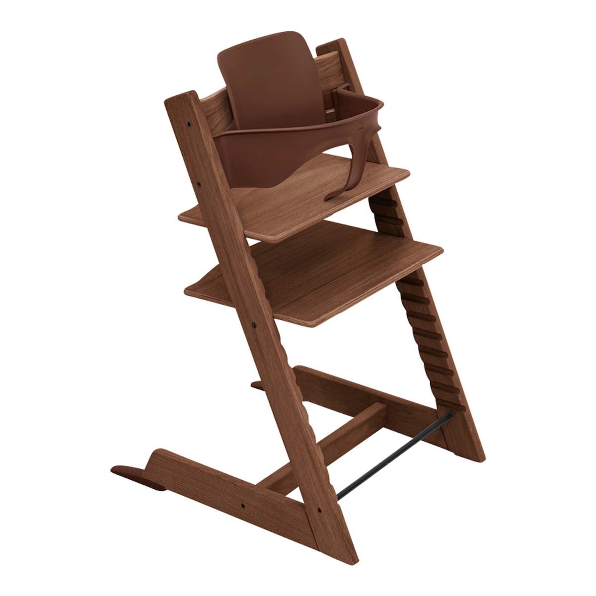 Tripp Trapp barnestol eik med babysett og brett 79 cm - Stokke