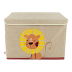 Oppbevaringskiste med lokk 36x51x36 cm polyester - Bieco