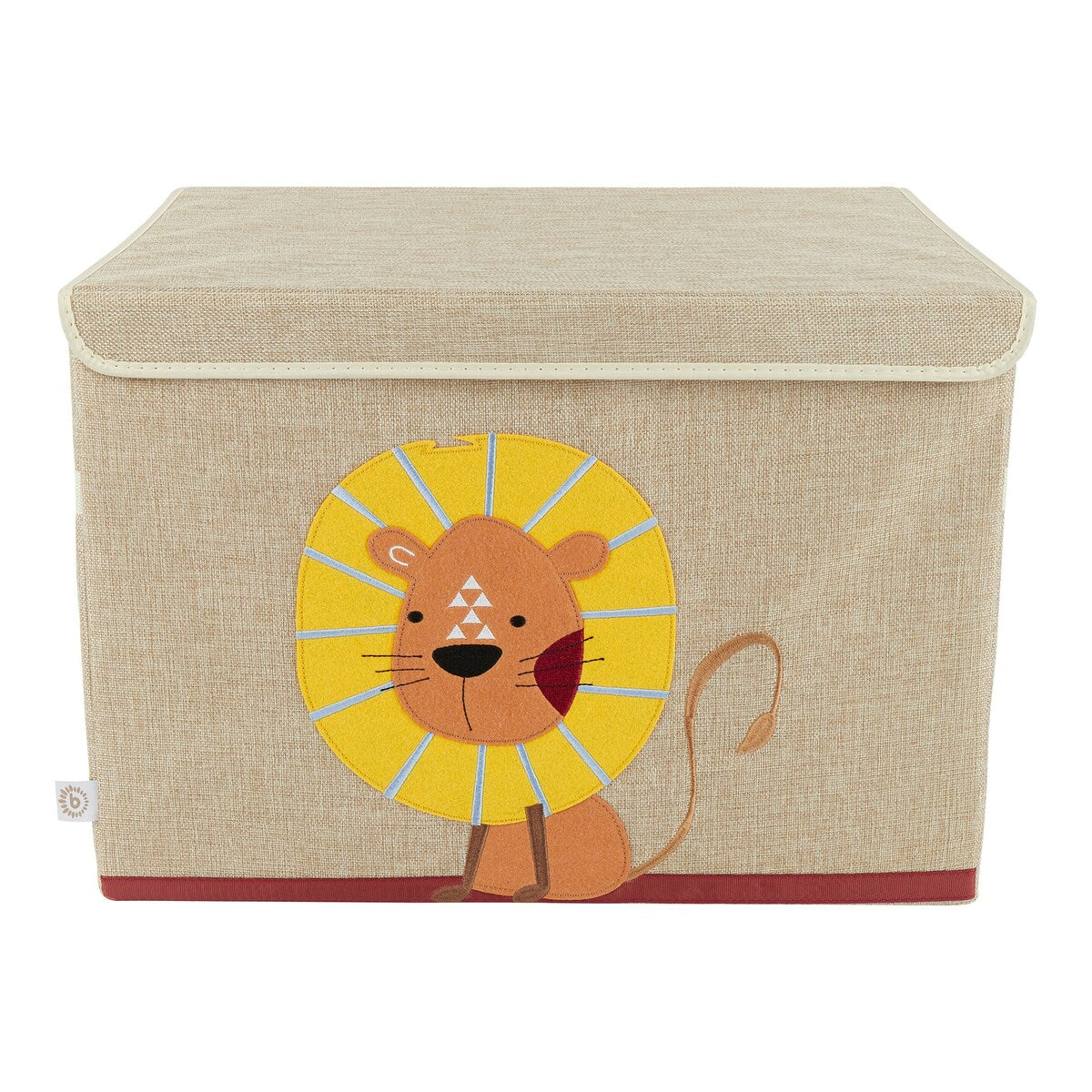 Oppbevaringskiste med lokk 36x51x36 cm polyester - Bieco