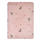 Babyteppe i plysj med andemotiv 75x100 cm - Sterntaler