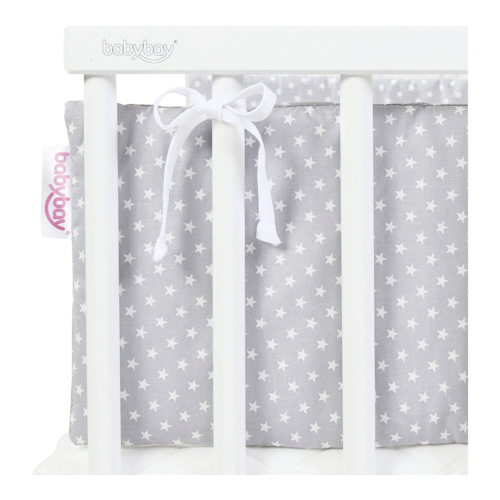 Sengebeskytter i økologisk bomull for bedside-seng 34x180 cm - babybay