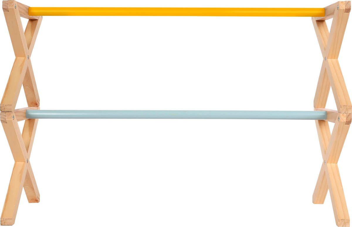 Montert Cavaletti hindernis-sett i massivt tre 2-pakning 80 cm