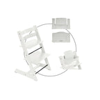 Tripp Trapp barnestol med sitepute Nordic Grey og babysett - Stokke