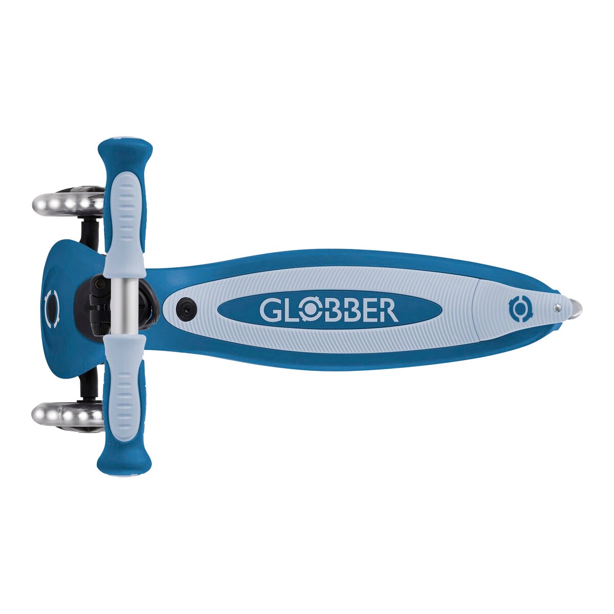 Sparkesykkel 3-i-1 Go-Up Baby 360 med lyshjul og LED-modul - Globber