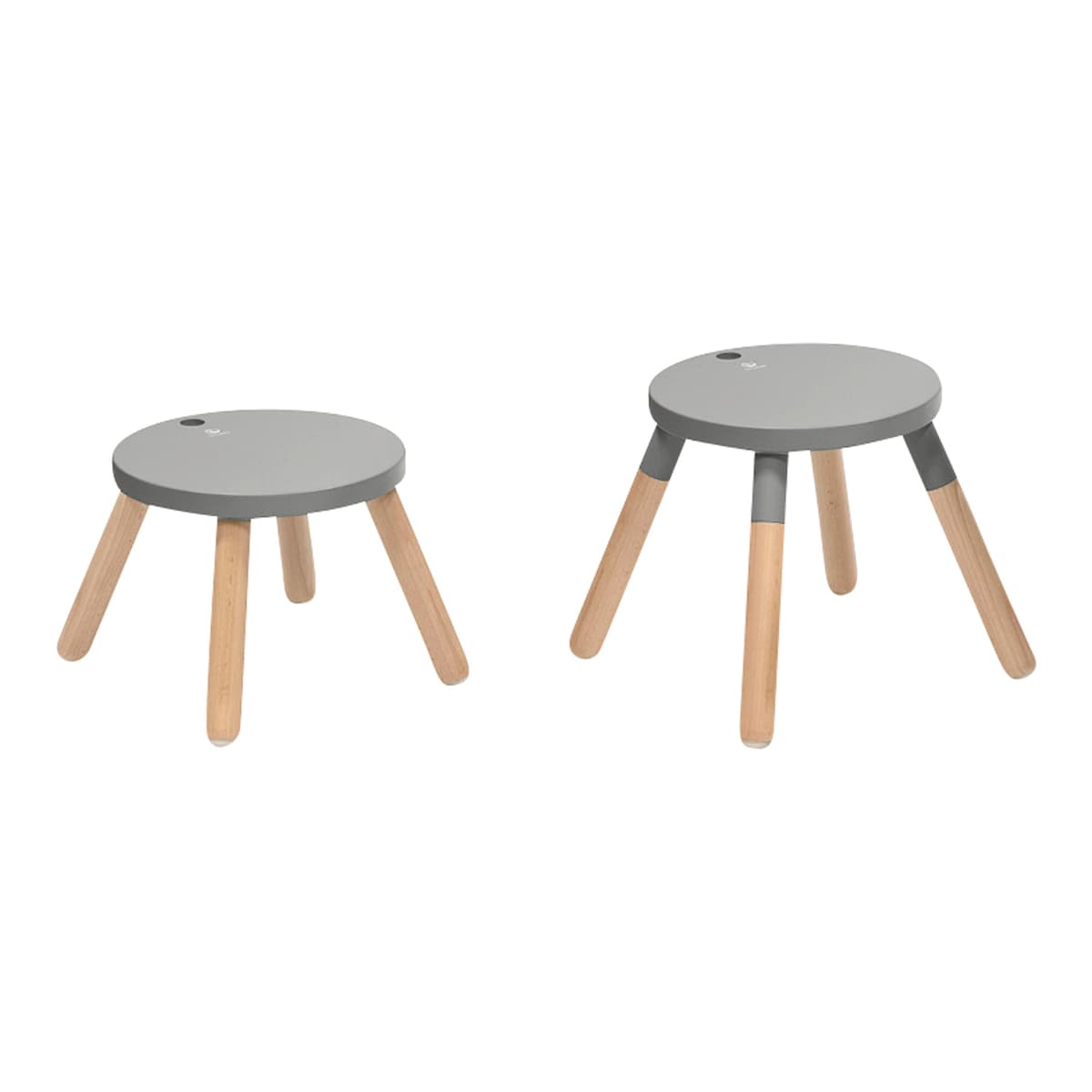 Multifunksjonsbord MuTable V2 med trestol, 3 høyder - Stokke