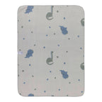 Babyteppe i plysj med andemotiv 75x100 cm - Sterntaler