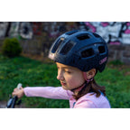 Sykkelhjelm Youn-I 2.0 med LED-baklys for ungdom - ABUS