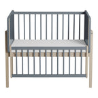 Bedside crib Little Cloud massivtre 90x50 cm liggeplass - PAIDI