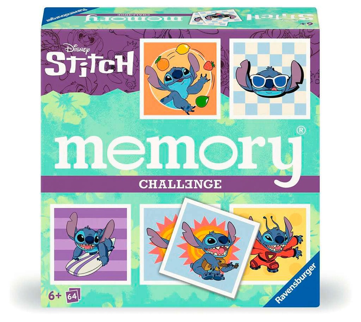 Challenge memory® Disney Stitch 32 kortpar forfra