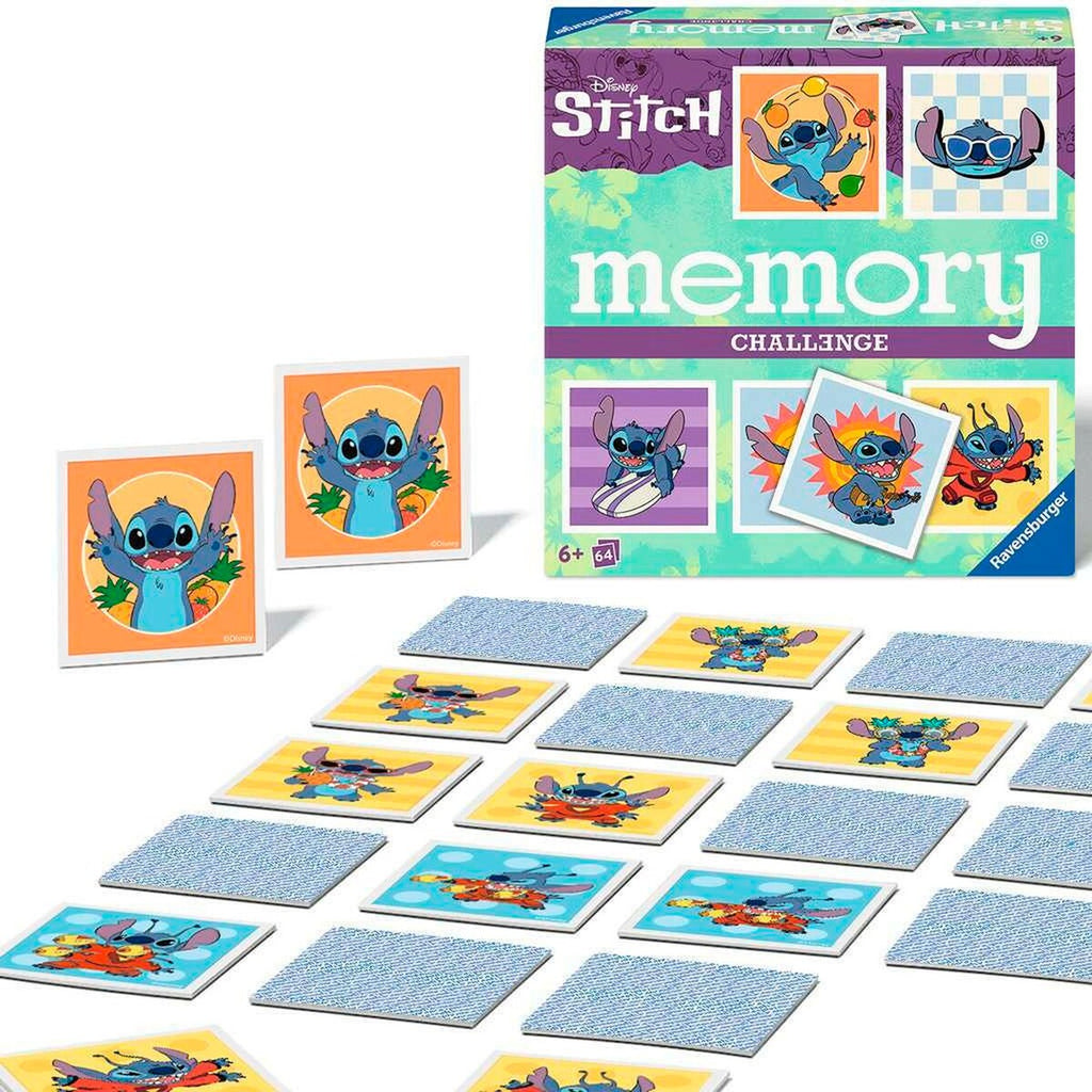 Nærbilde av Challenge memory® Disney Stitch kortpar