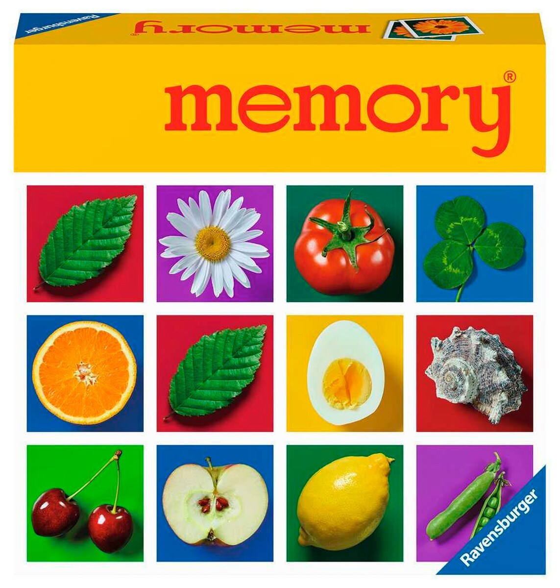 Classic memory® kortspill med 64 bildekort forfra