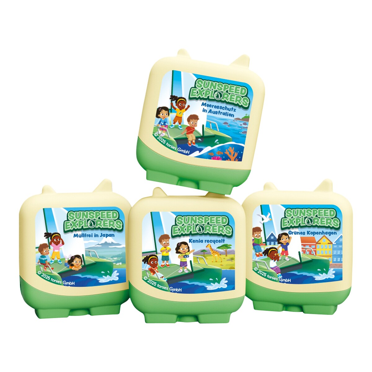 Clever Tonie lyttefigur The Sunspeed Explorers sett forfra
