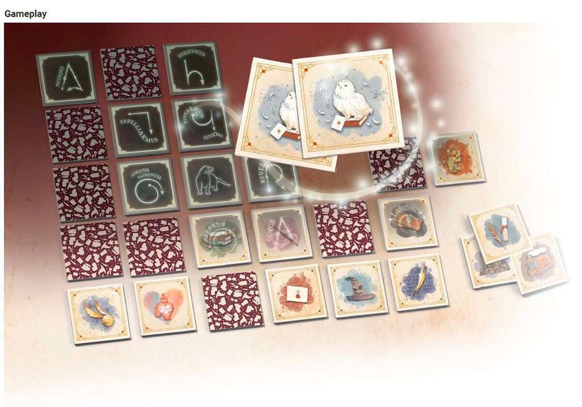 Collector's memory® Harry Potter selvlysende spilloppsett