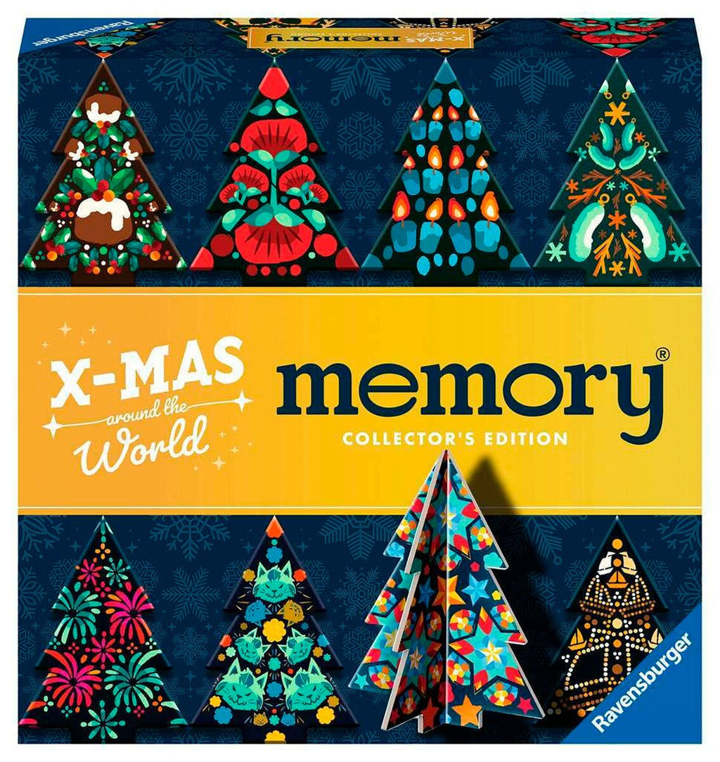Collector's memory® jul juletrær-kort forfra med julemotiv