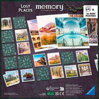 Collector's memory® Lost Places kortspill bakside
