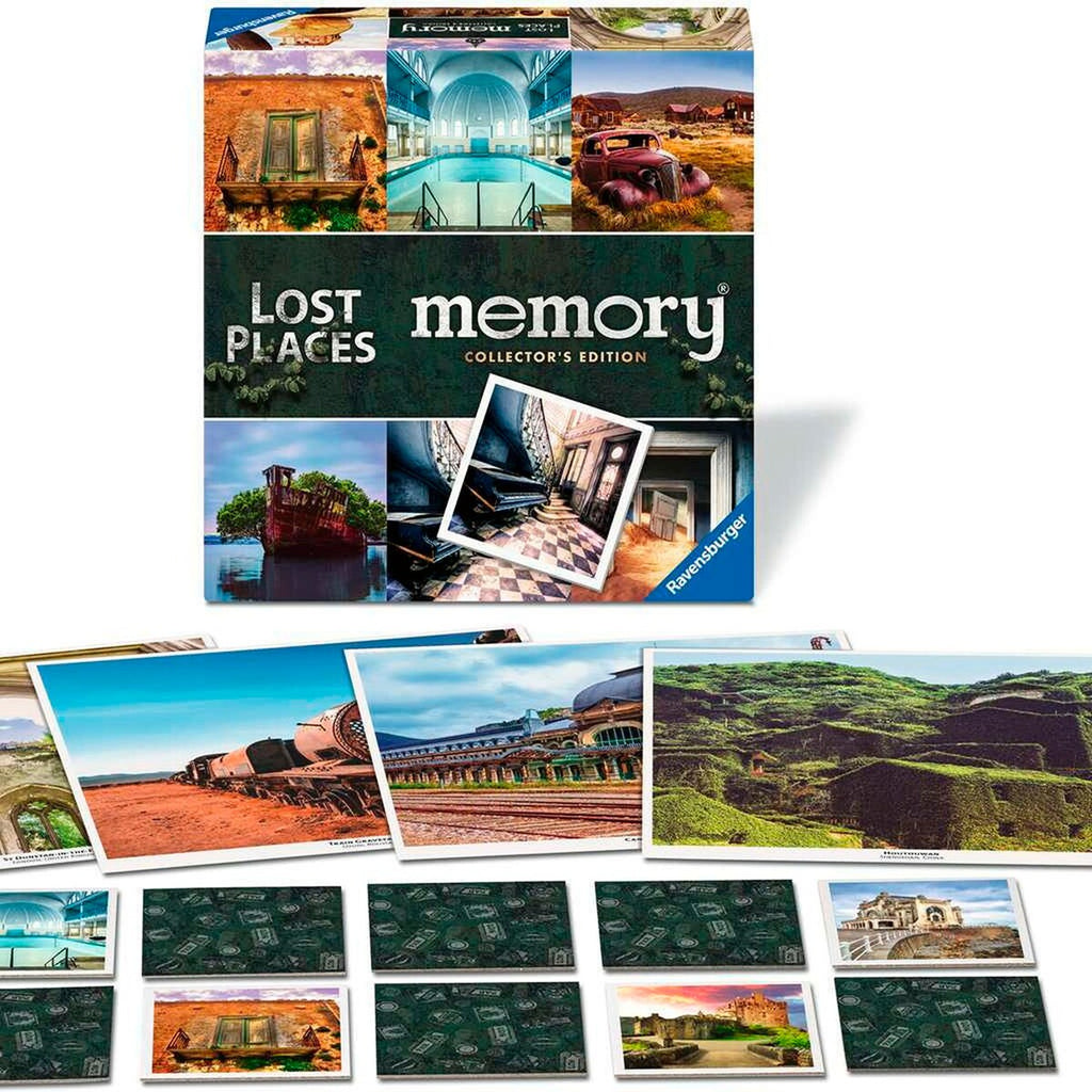 Collector's memory® Lost Places kortspill montert