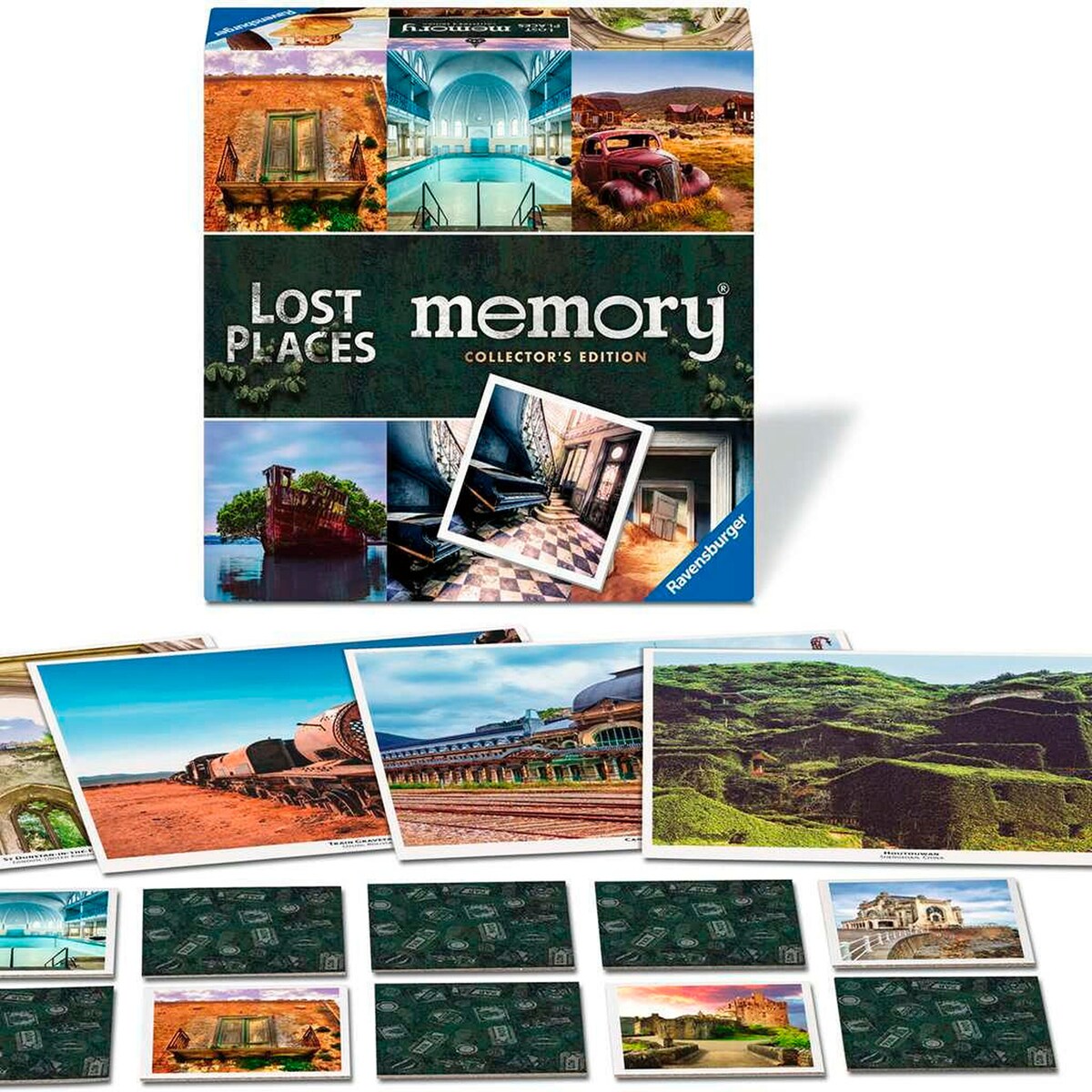 Collector's memory® Lost Places kortspill montert