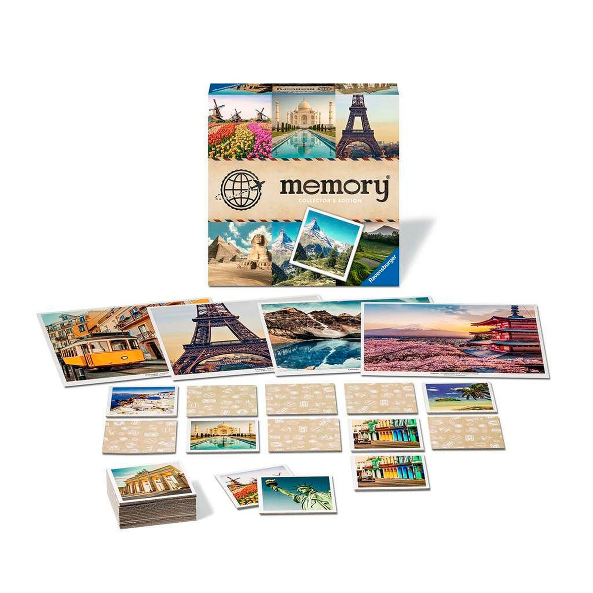Collector's memory® reisemål detalj av bildekort