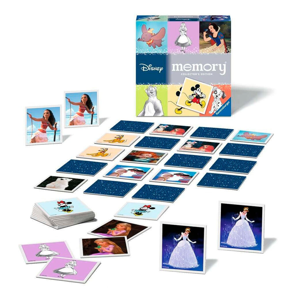 Collector's memory® Walt Disney 32 kortpar detalj av glitrende kort