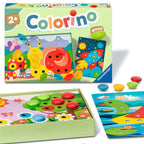 Colorino fargespill i tre fra 2 år, 24 brikker montert og klar til lek