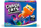 Crash Cats Challenge logikkspill forfra med spillbrett og katter