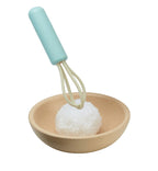 Cupcakes bakesett i tre og stoff fra 2 år fra PlanToys montert sett