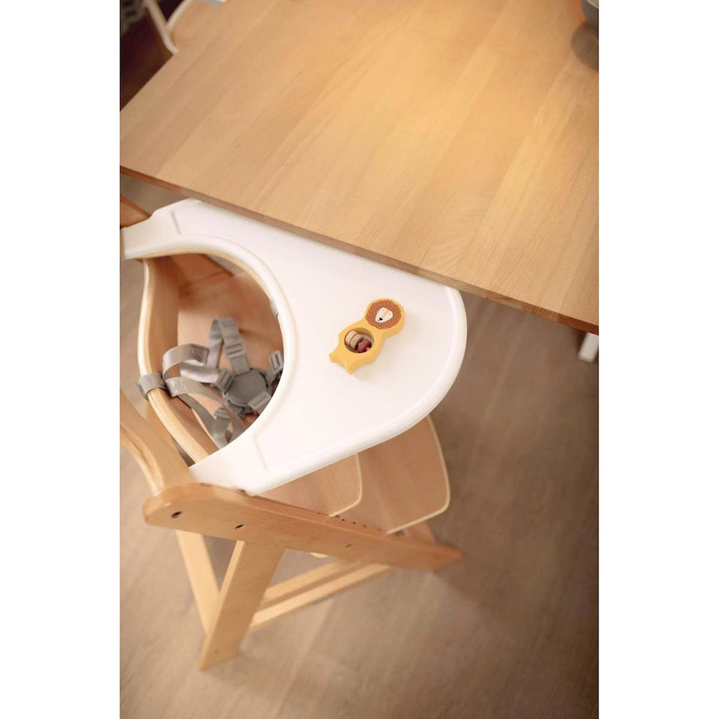 Spisebrett Alpha Click Tray i plast fra 6 mnd 44x46 cm - Hauck