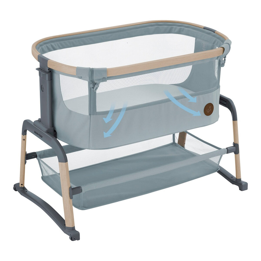 Bedside crib Iora Air med madrass og reiseveske fra fødsel - Maxi-Cosi