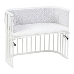 Sengebeskytter i piqué for bedside-seng Original 148x25 cm - babybay