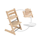 Tripp Trapp barnestol eik med babysett og brett 79 cm - Stokke