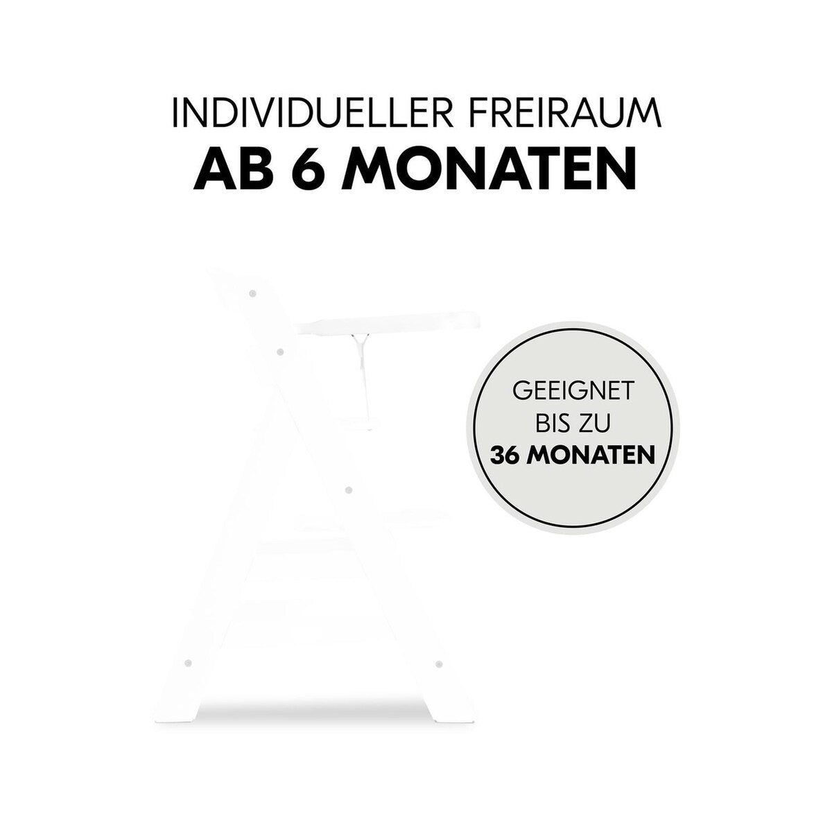 Spisebrett Alpha Wooden Tray i bøk fra 6 mnd - Hauck