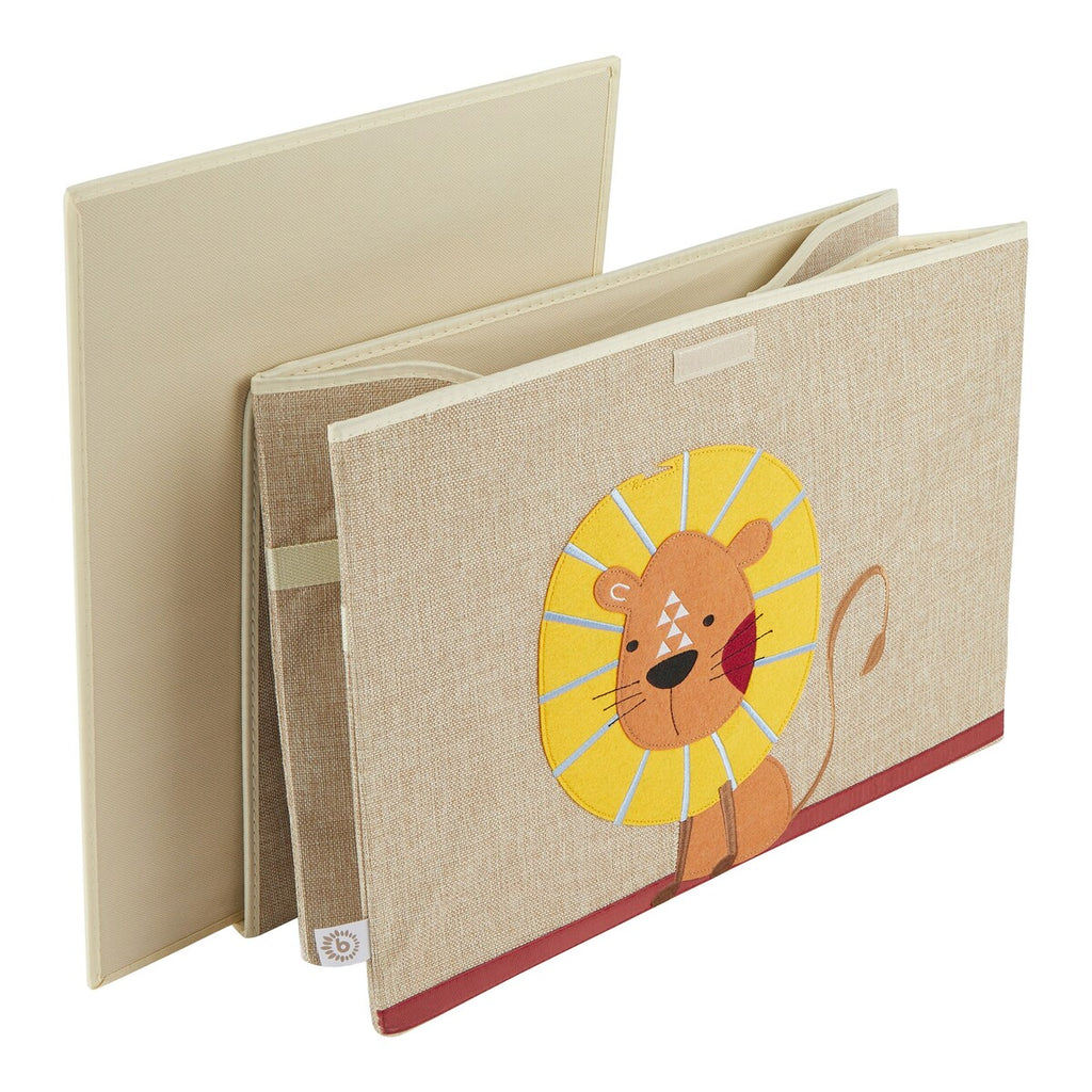 Oppbevaringskiste med lokk 36x51x36 cm polyester - Bieco
