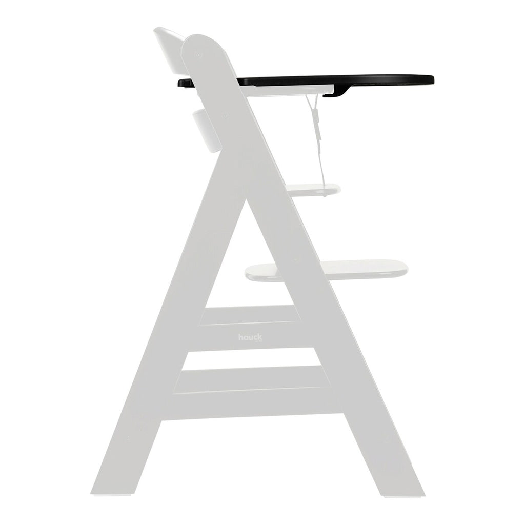 Spisebrett Alpha Click Tray i plast fra 6 mnd 44x46 cm - Hauck