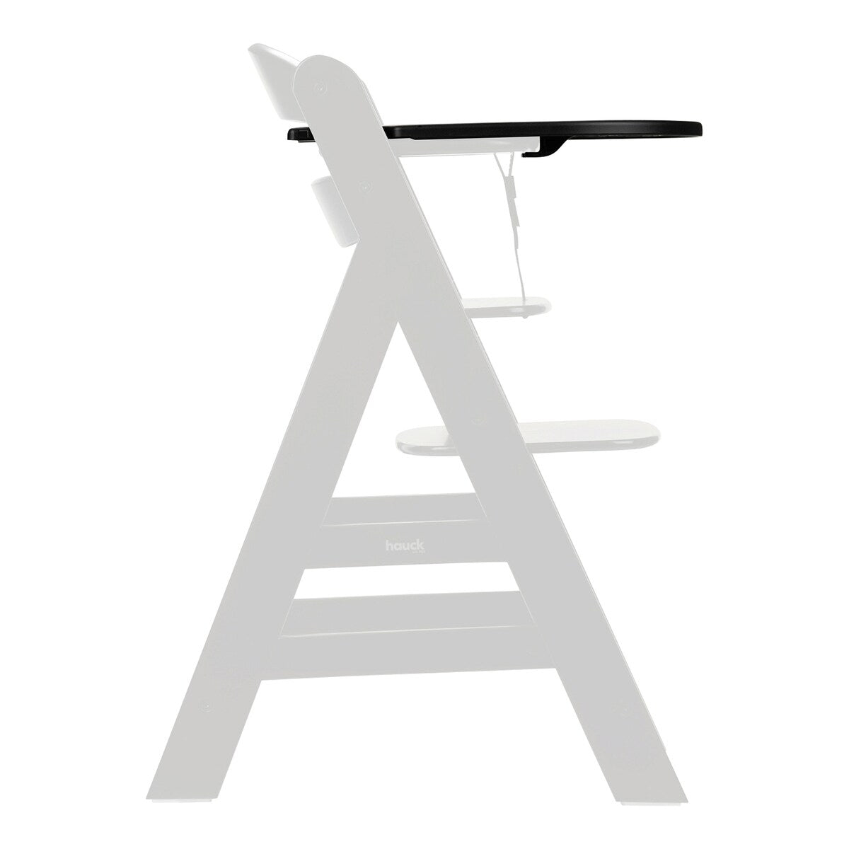 Spisebrett Alpha Click Tray i plast fra 6 mnd 44x46 cm - Hauck