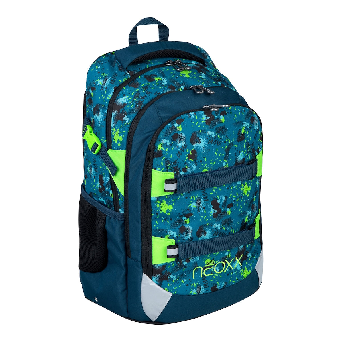 Skolesekk Active Pro med laptoplomme og organiser - neoxx