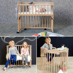 Sengehest Maxi Comfort Plus 89x51 cm massiv bøk - babybay®