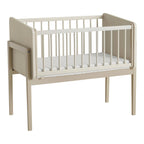 Bedside crib Little Cloud massivtre 90x50 cm liggeplass - PAIDI