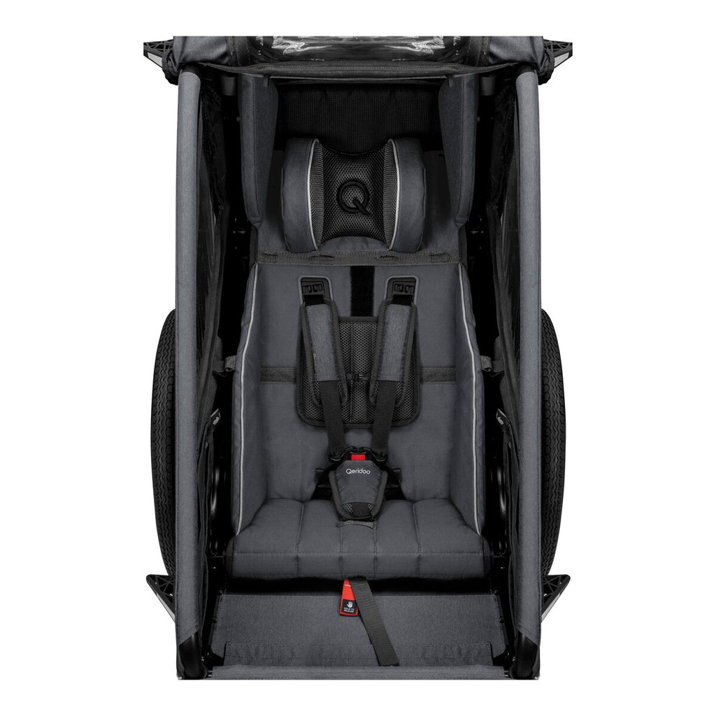 Sykkeltilhenger Kidgoo 1 jogger og buggy, 50 kg, fra 6 mnd - Qeridoo
