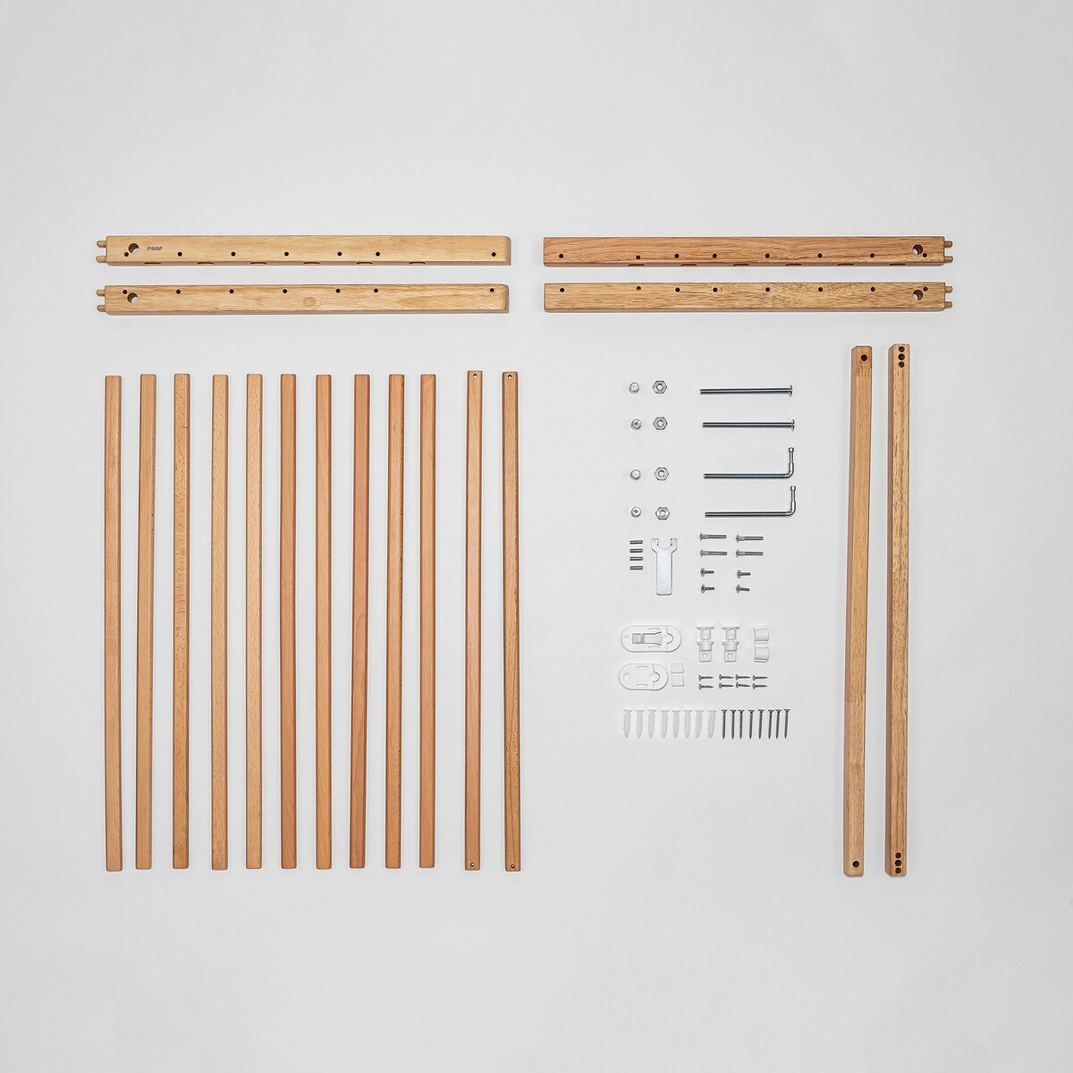 Dør- og trappegrind skrumontering 63-106 cm høyde 75 cm - reer