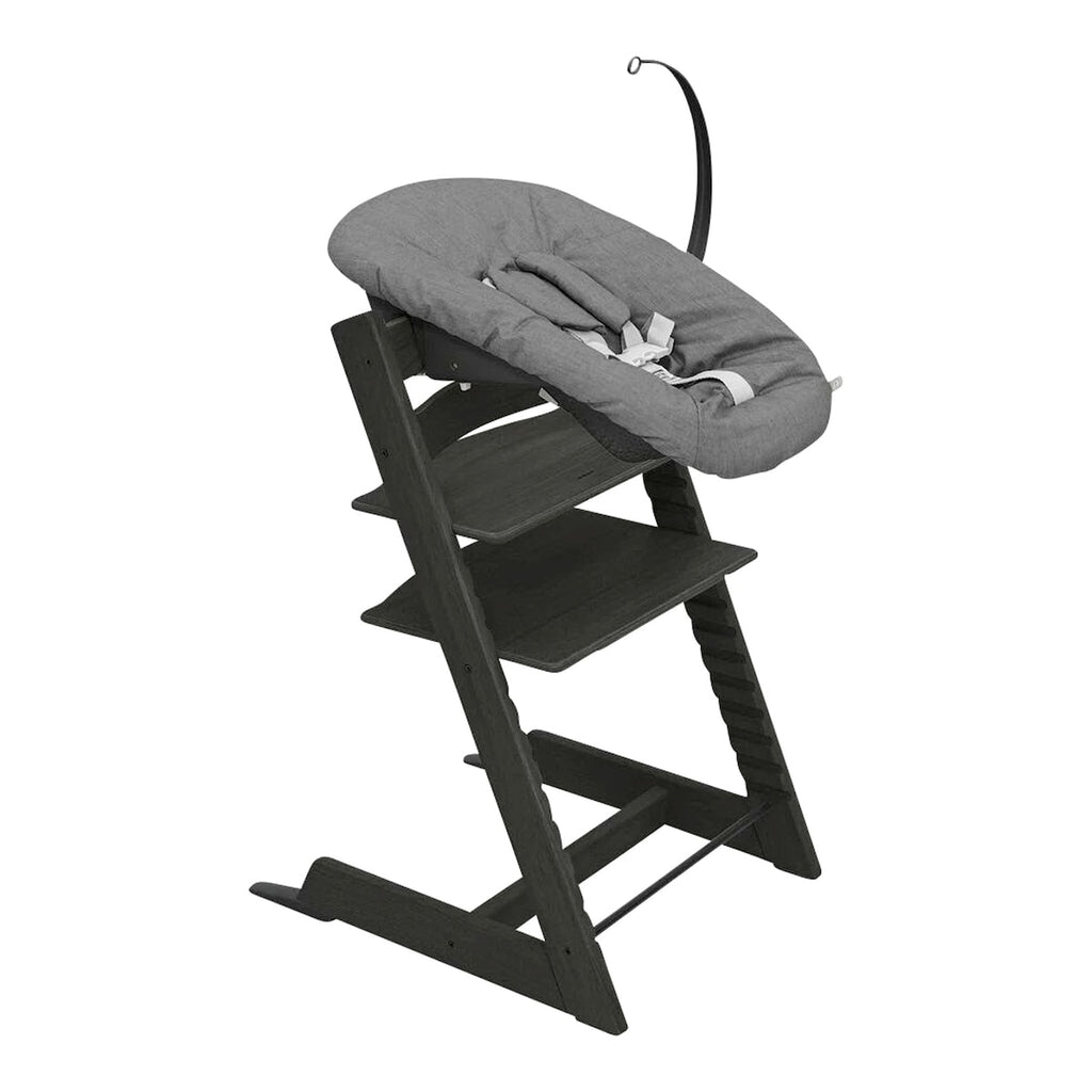 Tripp Trapp pakke i eik med Newborn Set og Baby Set - Stokke