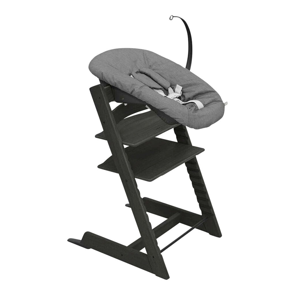 Newborn sett for Tripp Trapp med 5-punktssele, 0-6 mnd - Stokke