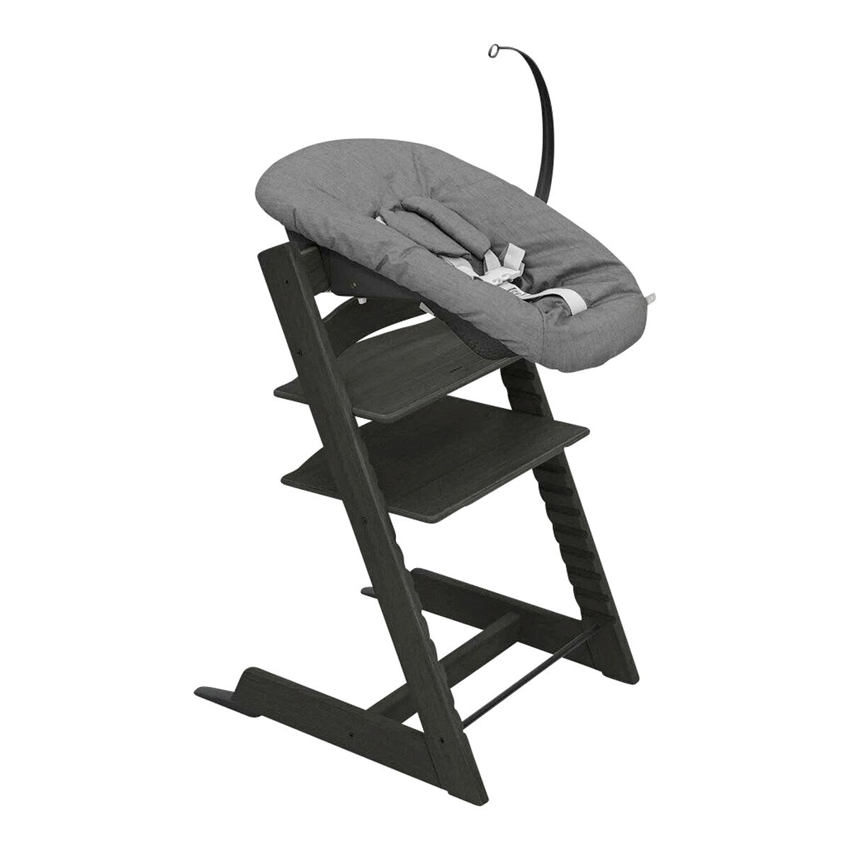 Newborn sett for Tripp Trapp med 5-punktssele, 0-6 mnd - Stokke