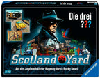 Die drei ??? Scotland Yard brettspill forfra med spillbrikker