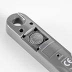 Digitalt flasketermometer FoodTemp med stålsonde grå detalj av stålsonde