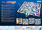 Bakside av Disney Labyrinth brettspill eske