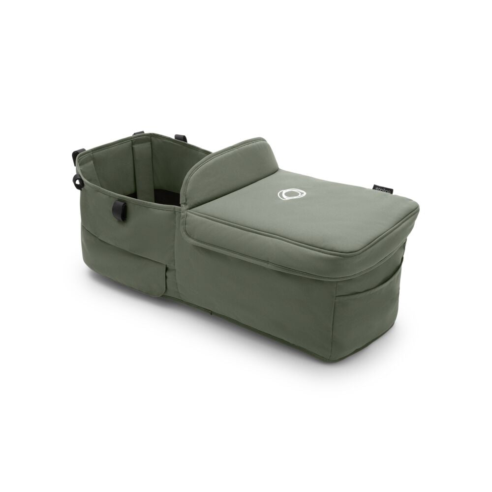 Donkey 5 liggedeltrekk-sett Complete Forest Green - Bugaboo for tvillingbarnevogn