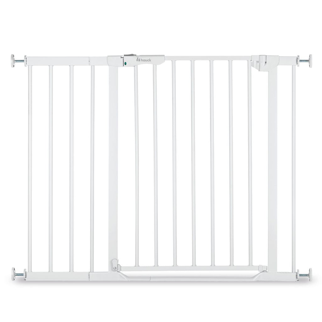 Dør- og trappegrind Clear Step Autoclose 2 sett 96-101 cm forfra